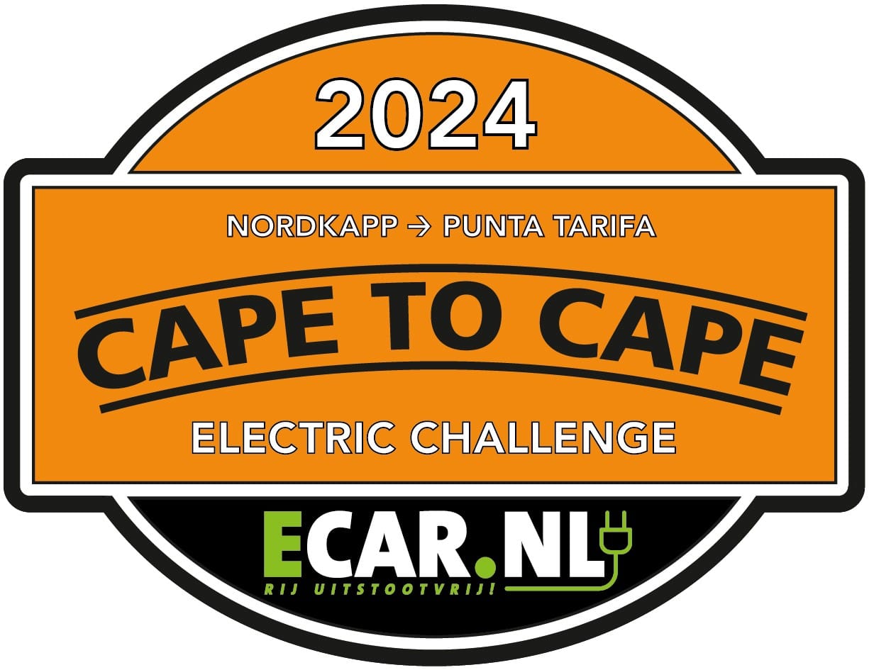 Cape to Cape logo met als hoofdsponsor ECAR.nl