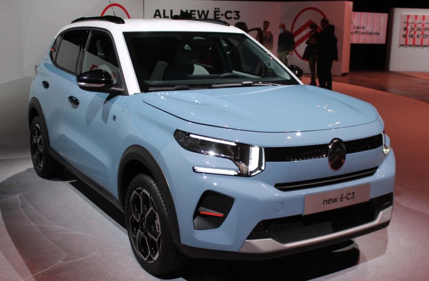 Foto van een Citroën ë-C3