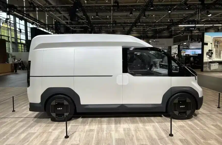De nieuwe Kia PV5 concept bestelbus